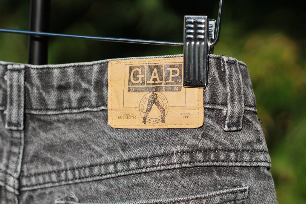 Vintage 80s GAP Black Skinny Jeans
