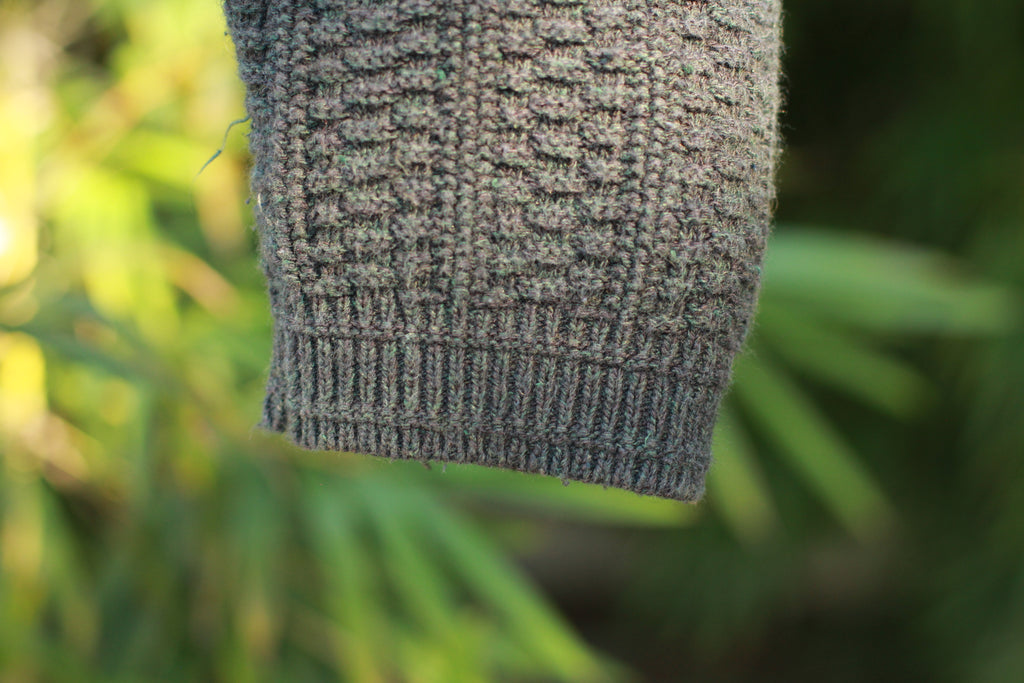 Vintage 1990s Bill Blass Fisherman Sweater – Nautical Sailor Cable Knit, Mens/Large, Unisex Fit