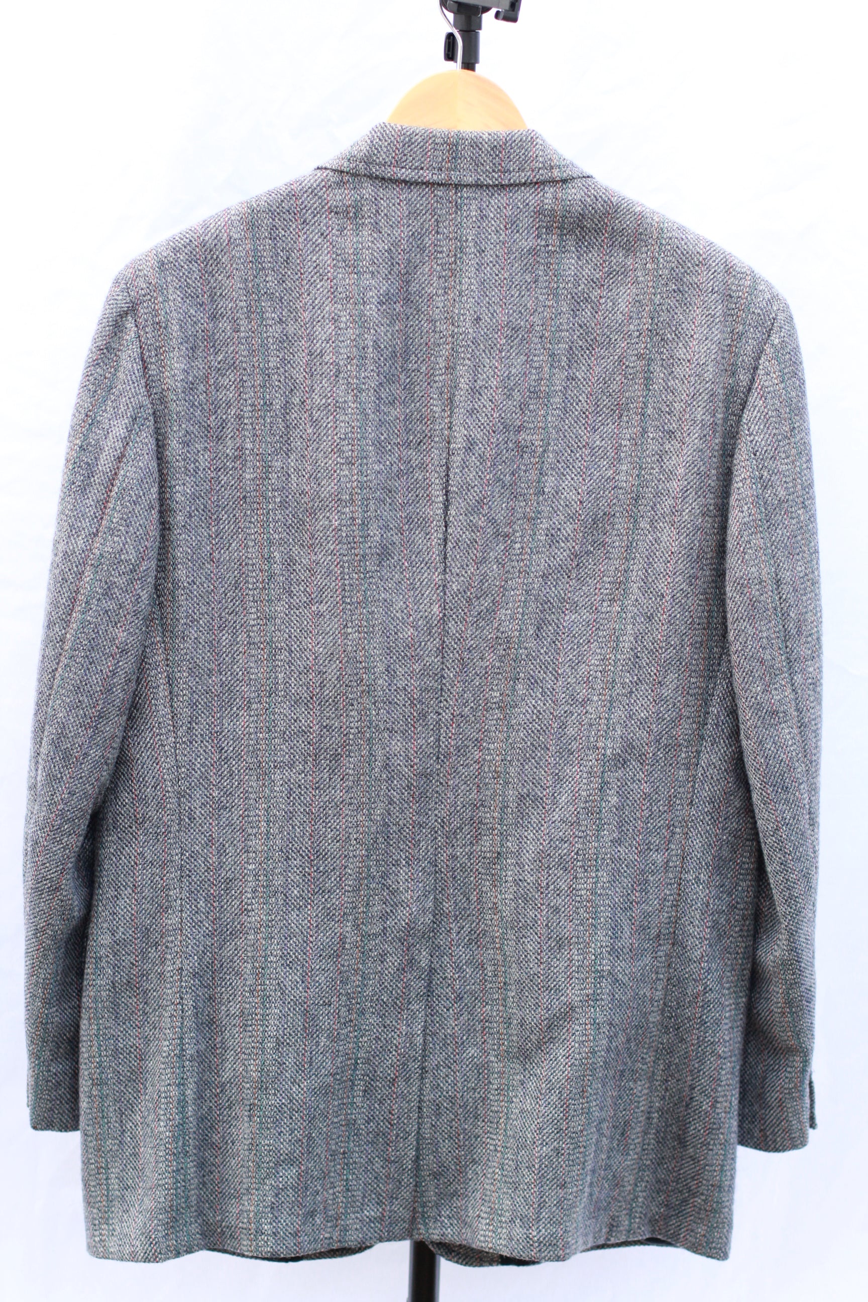 Back view of vintage unisex sport coat